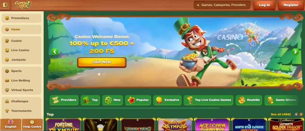 Welcome to Greenluck Casino NZ